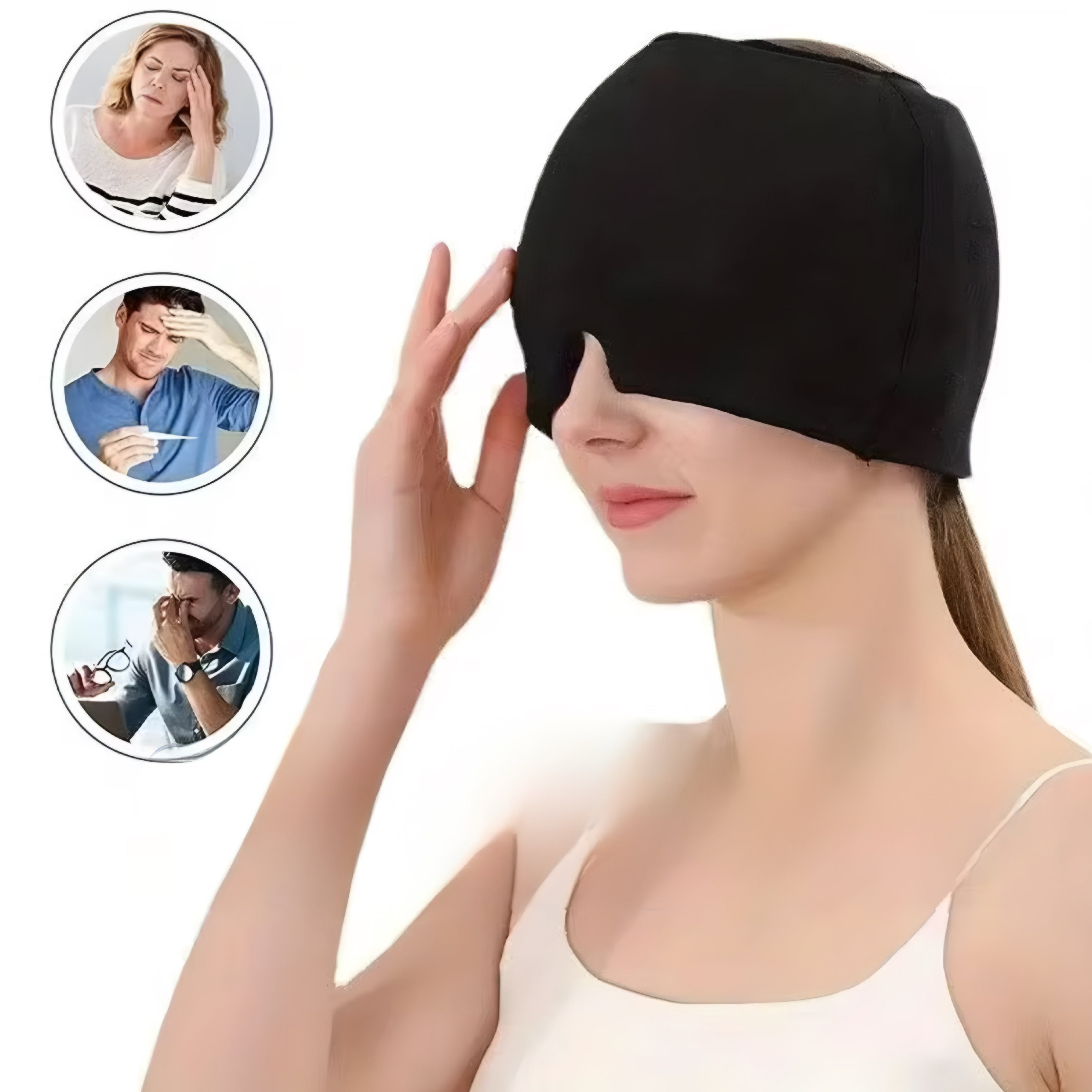 Bonnet Gel Rafraîchissant Anti-Migraine