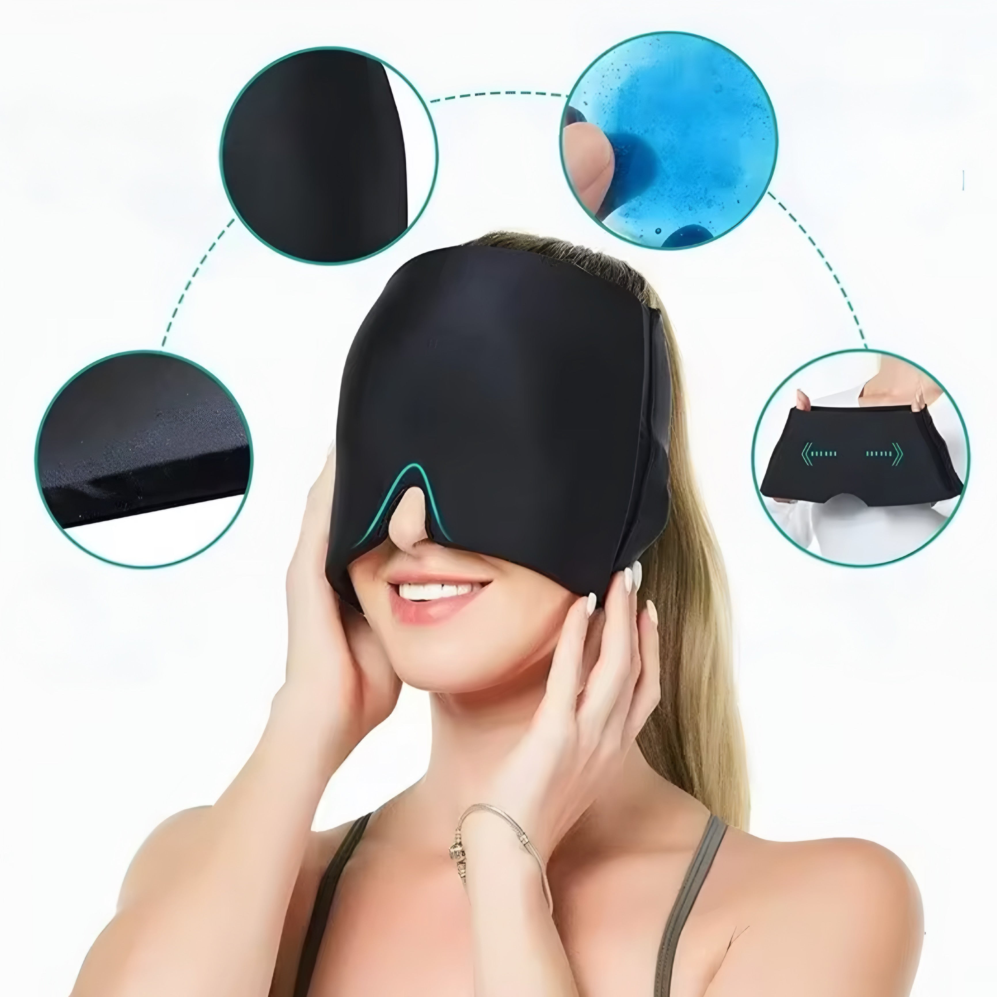 Bonnet Gel Rafraîchissant Anti-Migraine