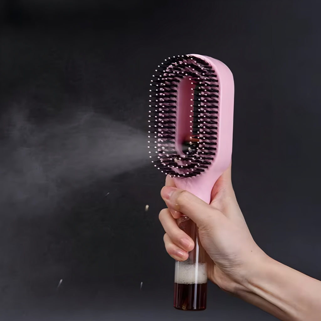 Peigne Spray 2-en-1 pour Cheveux