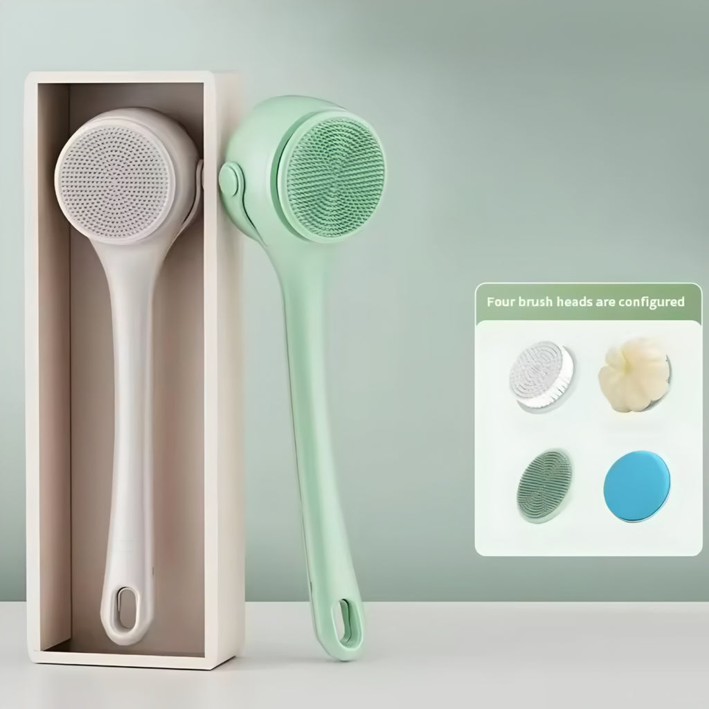Brosse de Douche Électrique en Silicone