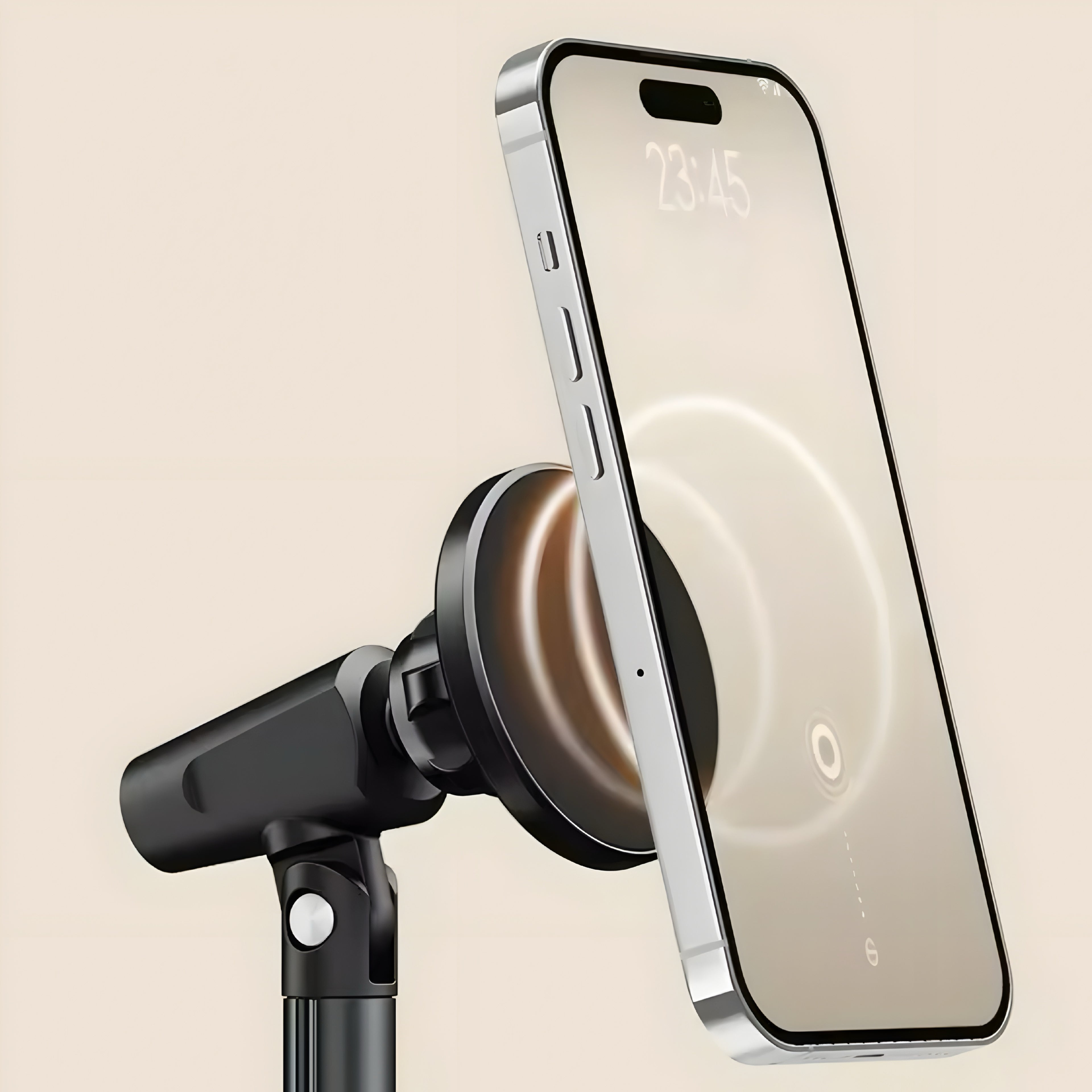Support Magnétique en Aluminium pour Téléphone