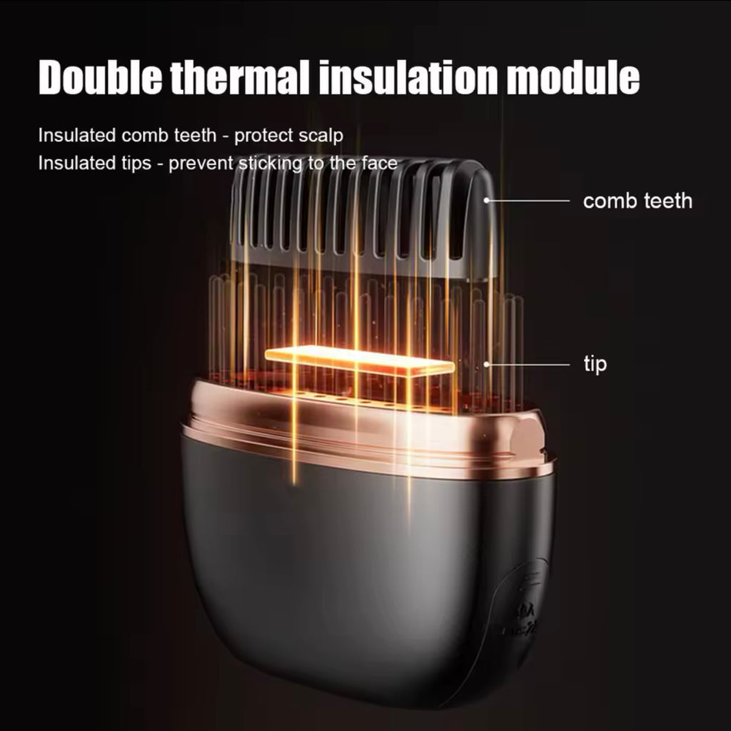 Brosse Lissante Mini Rechargeable