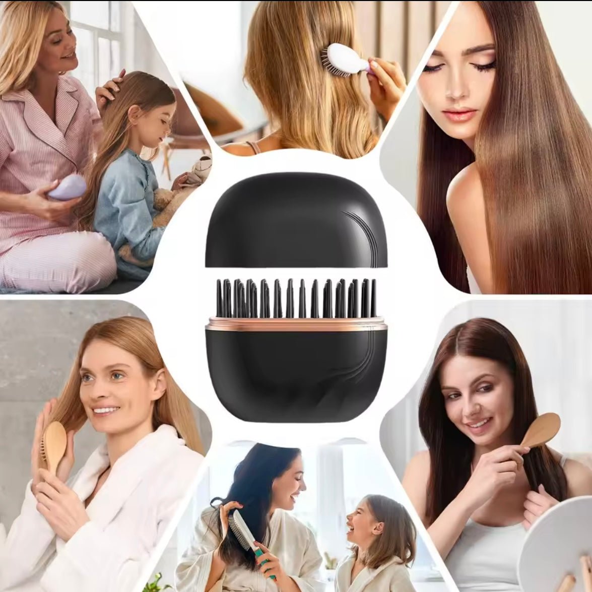 Brosse Lissante Mini Rechargeable