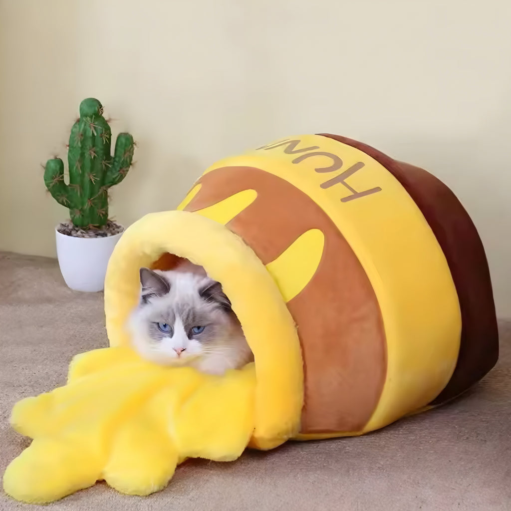 Lit pour Chat “Pot de Miel”