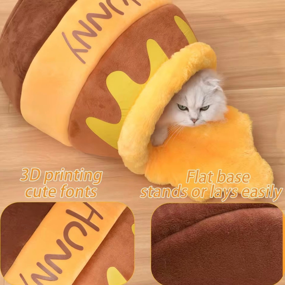 Lit pour Chat “Pot de Miel”